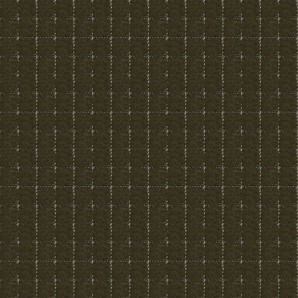 Loden Velvet Handcrafted Box Stitch Quilt - Full/Queen thumbnail 8