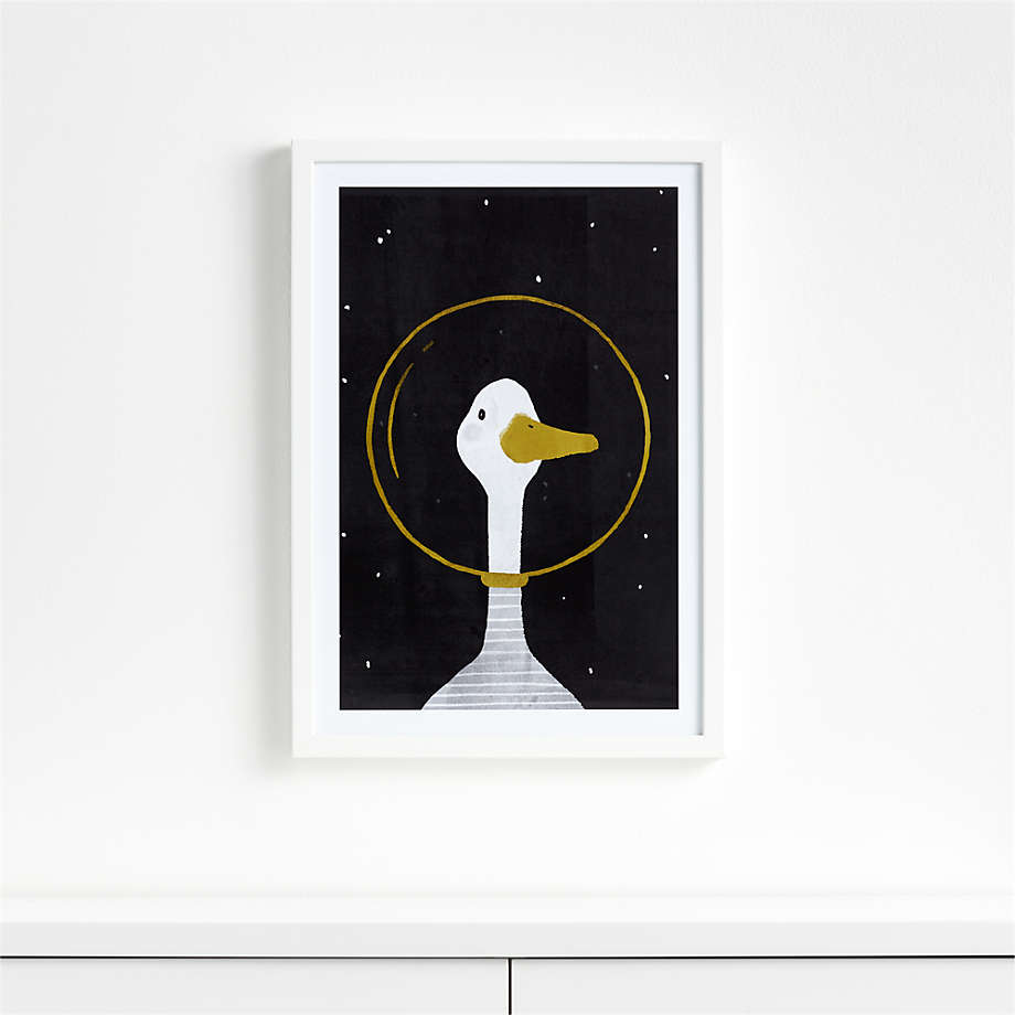 Space Goose Wall Art With Frame thumbnail 5