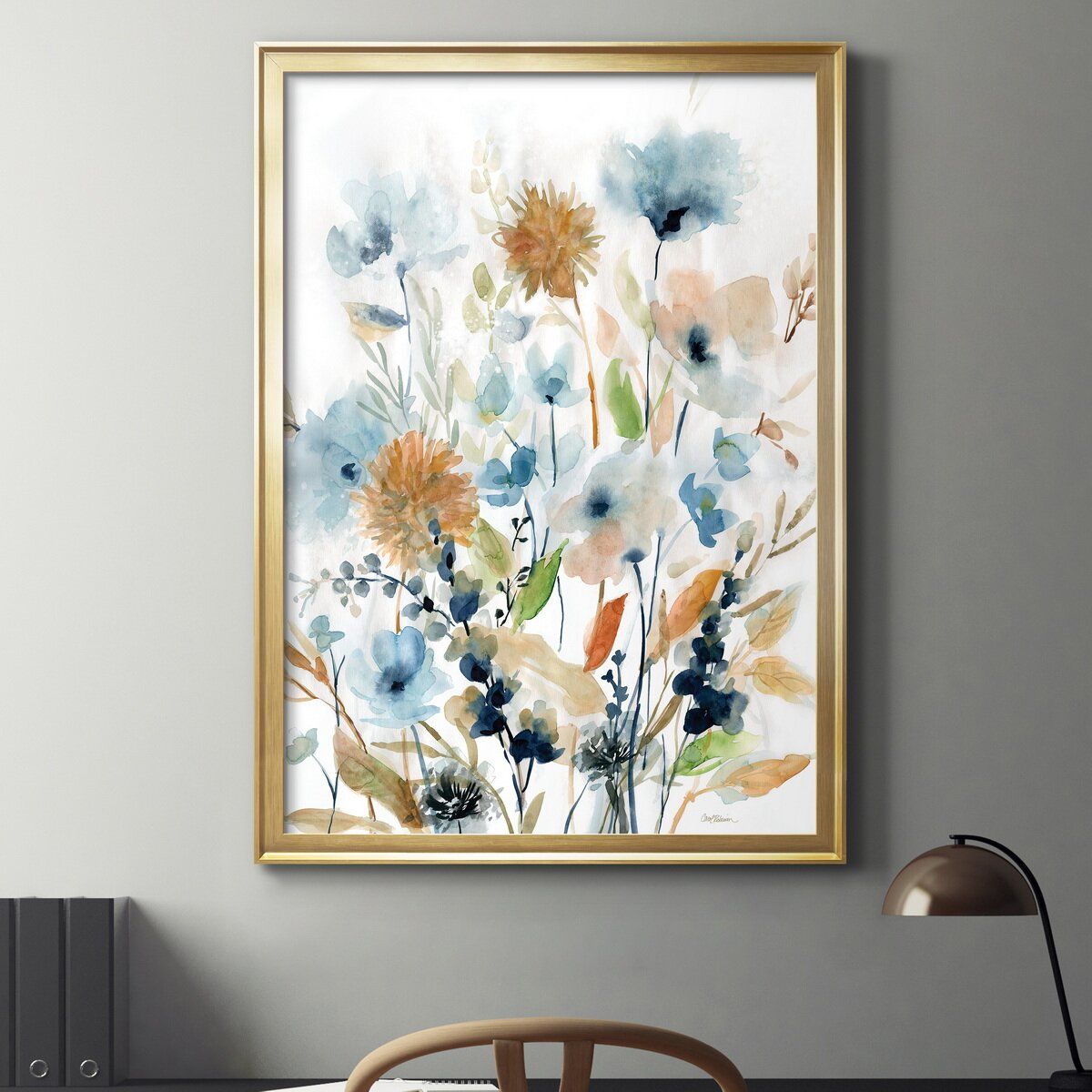 Holland Spring Mix II Print on Canvas With Frame thumbnail 3