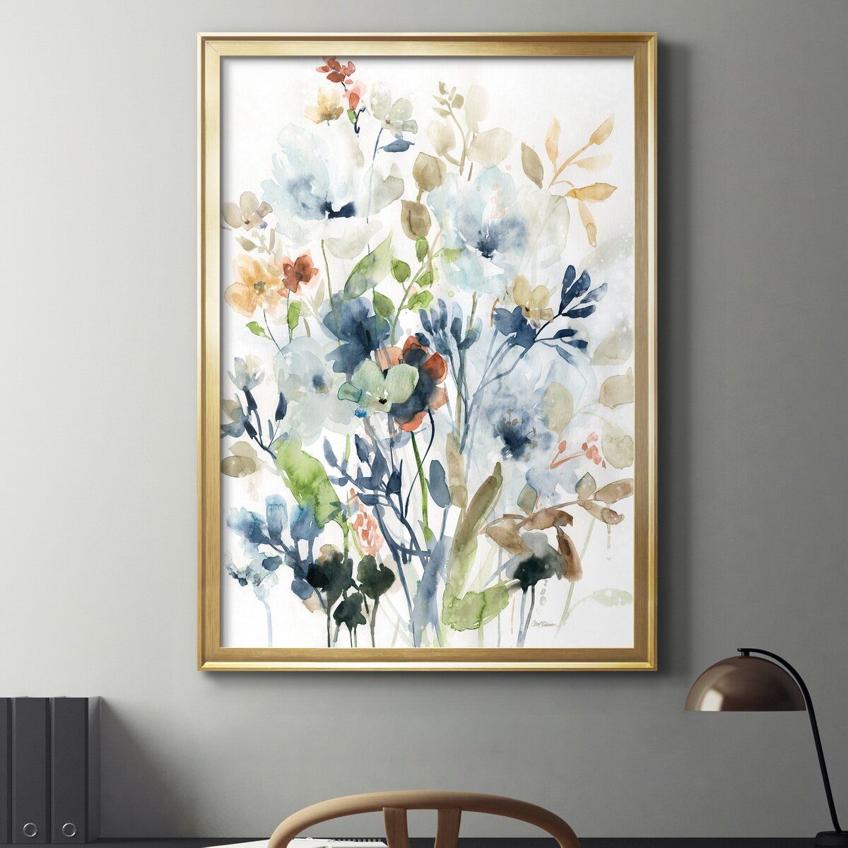 Holland Spring Mix I Print on Canvas With Frame thumbnail 3