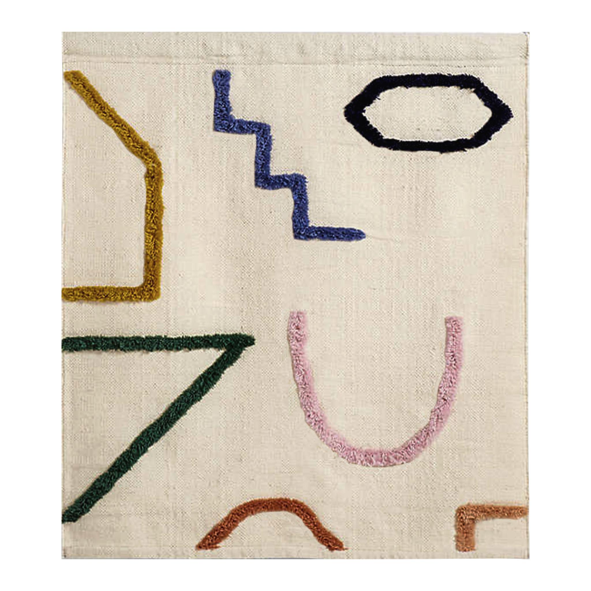 Brinley Colorful Abstract Tapestry thumbnail 3