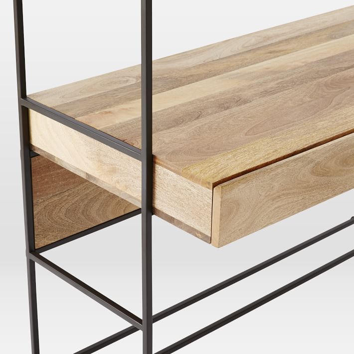 Industrial Modular Wall Desk thumbnail 6