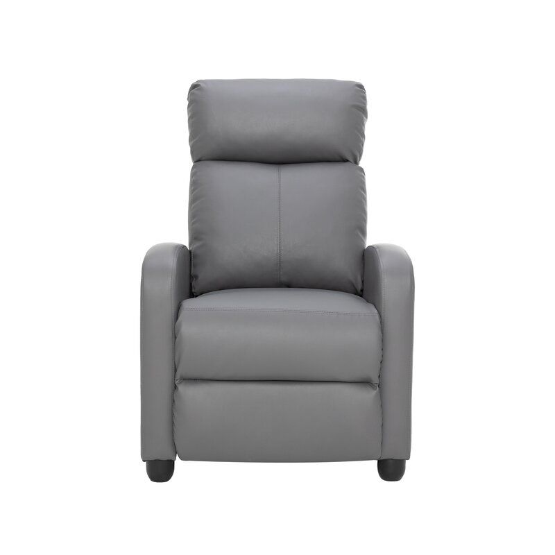 Gaffney Faux Leather Home Theater Individual Seat thumbnail 3