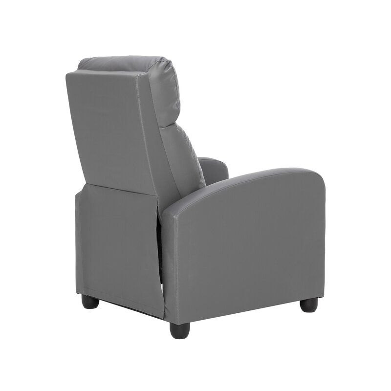 Gaffney Faux Leather Home Theater Individual Seat thumbnail 5