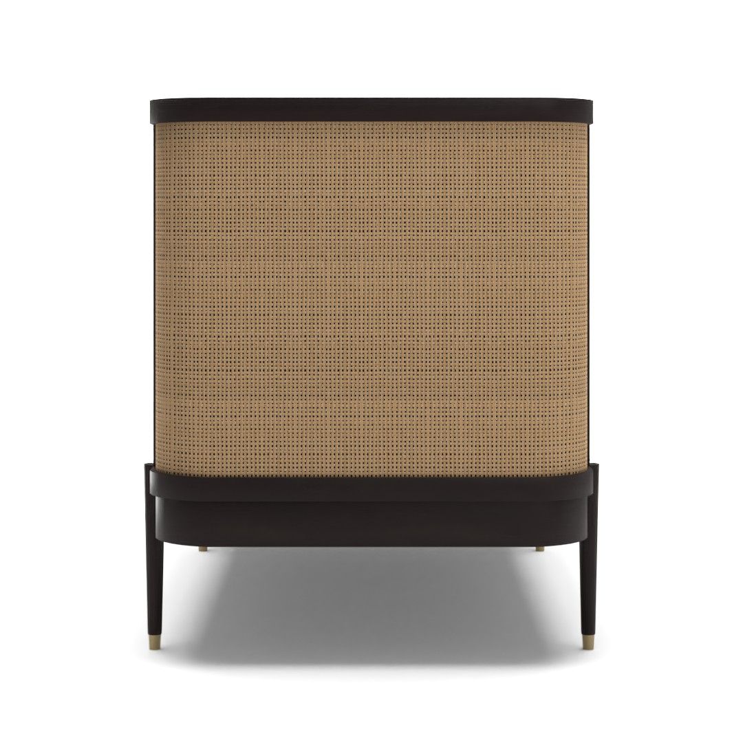 Dark Brown and Natural Thornhill Crib thumbnail 2
