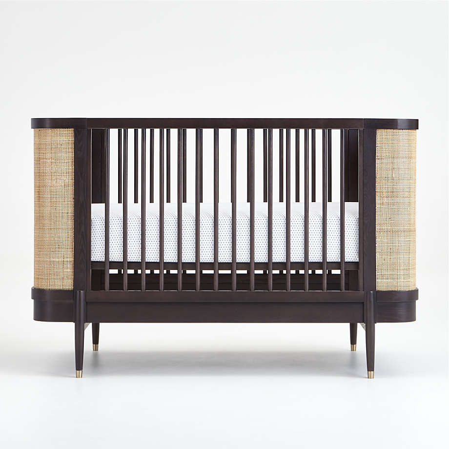 Dark Brown and Natural Thornhill Crib thumbnail 4