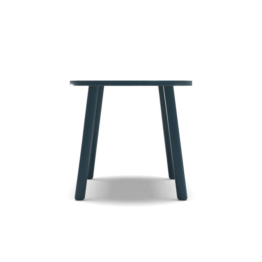 Rue Adjustable Midnight Blue Wood Kids Table thumbnail 2