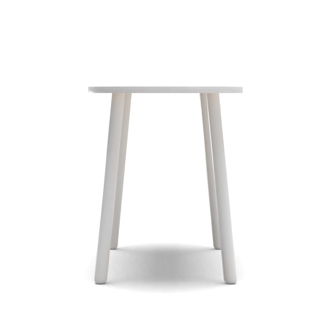 Rue Adjustable White Wood Kids Table thumbnail 2