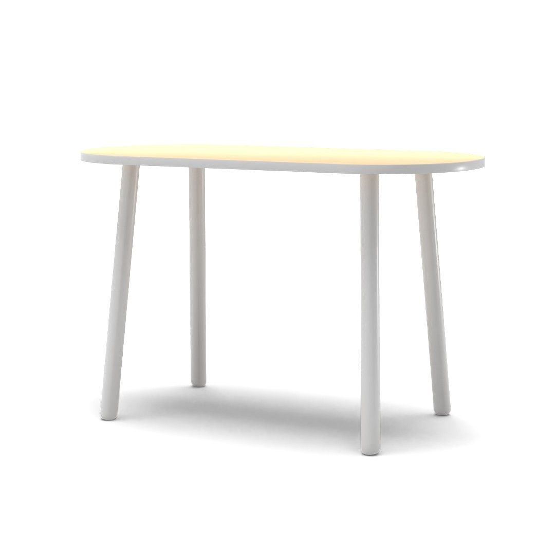 Rue Adjustable White Wood Kids Table thumbnail 3