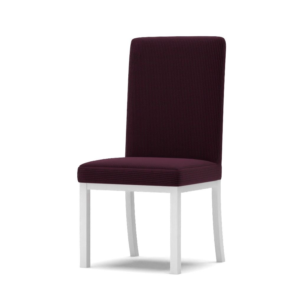 Fearn Stretch Box Cushion Dining Chair Slipcover (Set of 2) thumbnail 3