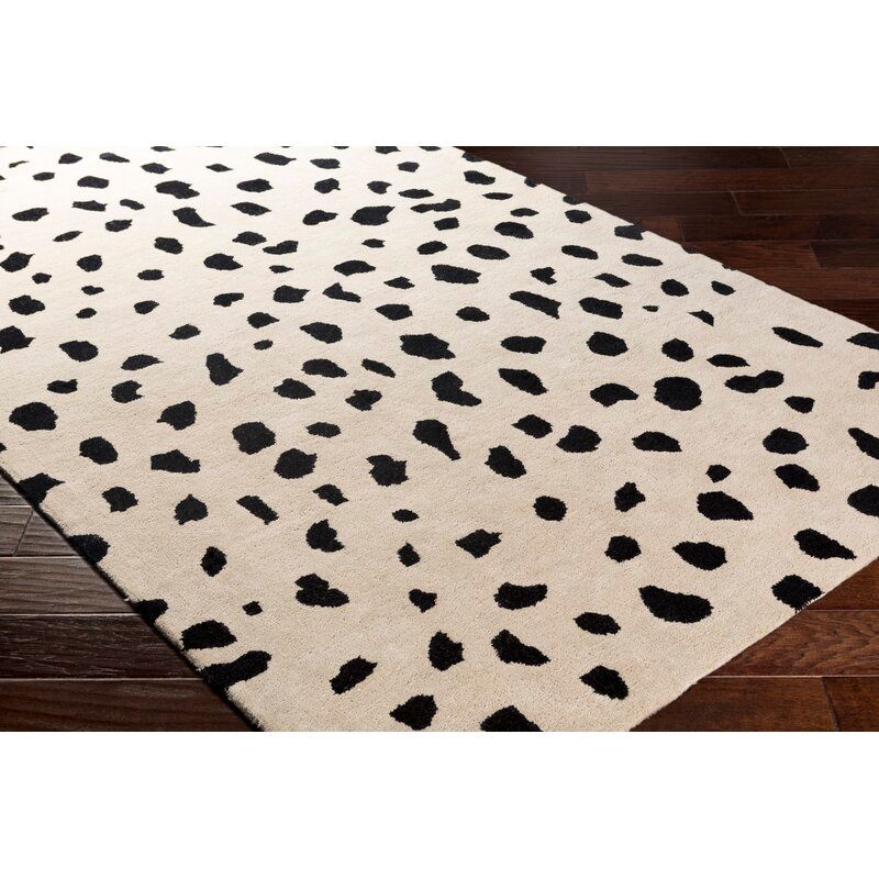 Jayson Animal Print Tufted Wool Area Rug 9'x13' thumbnail 4