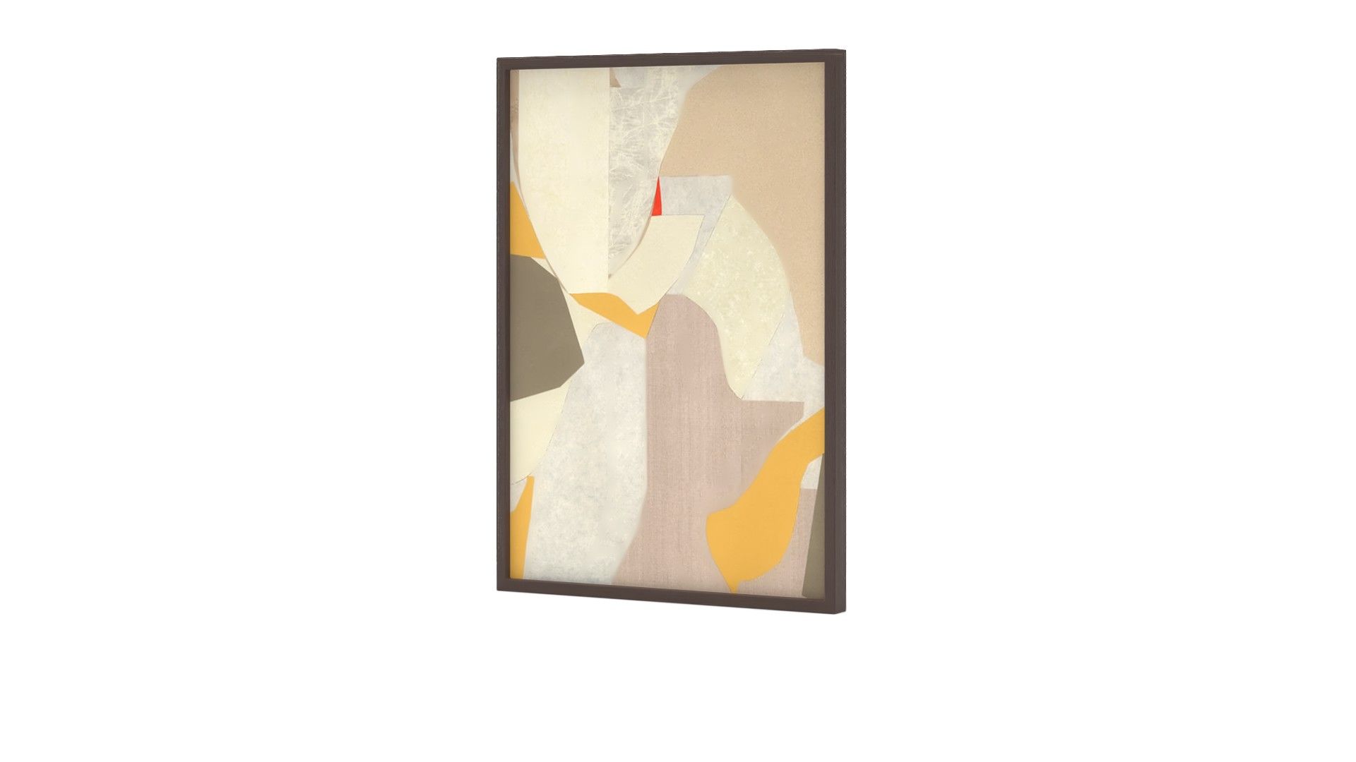 Soft Energy Abstract Art With Frame thumbnail 2