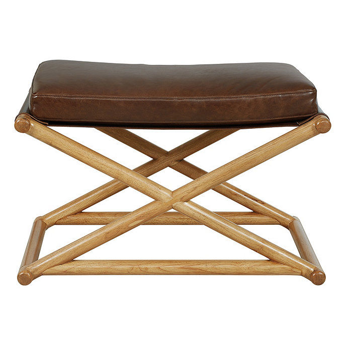 Justin Leather Bench thumbnail 3