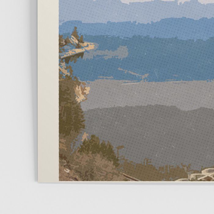 Visit Big Bear Lake Poster Unframe thumbnail 3