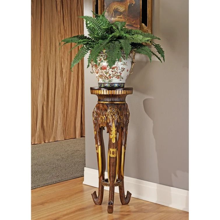 Majestic Round Pedestal Plant Stand thumbnail 2