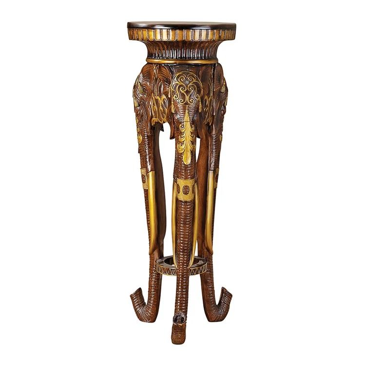 Majestic Round Pedestal Plant Stand thumbnail 3
