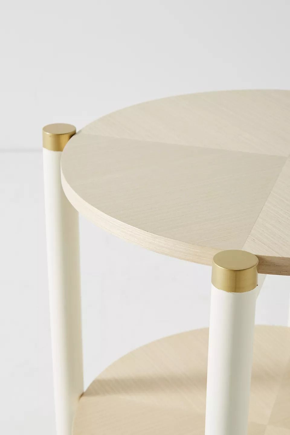 Geo Marquetry Side Table Bleached Silkwood thumbnail 2