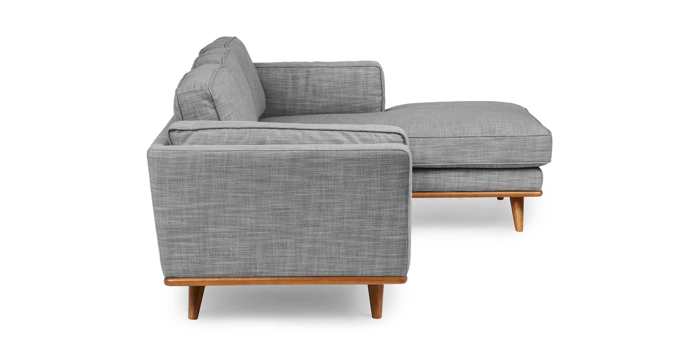 Timber Pebble Gray Right Sectional thumbnail 4