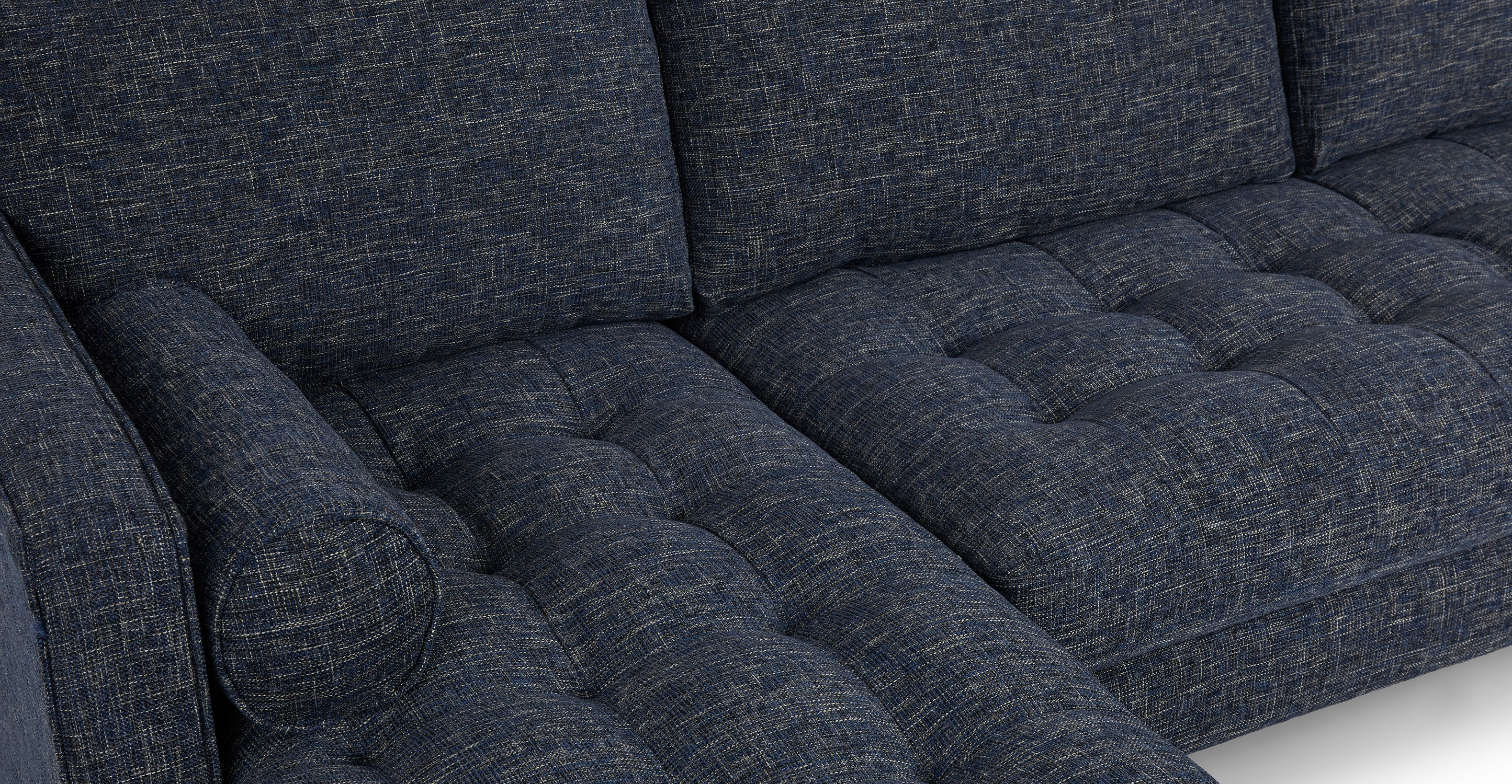 Sven Neptune Blue Left Sectional Sofa thumbnail 5
