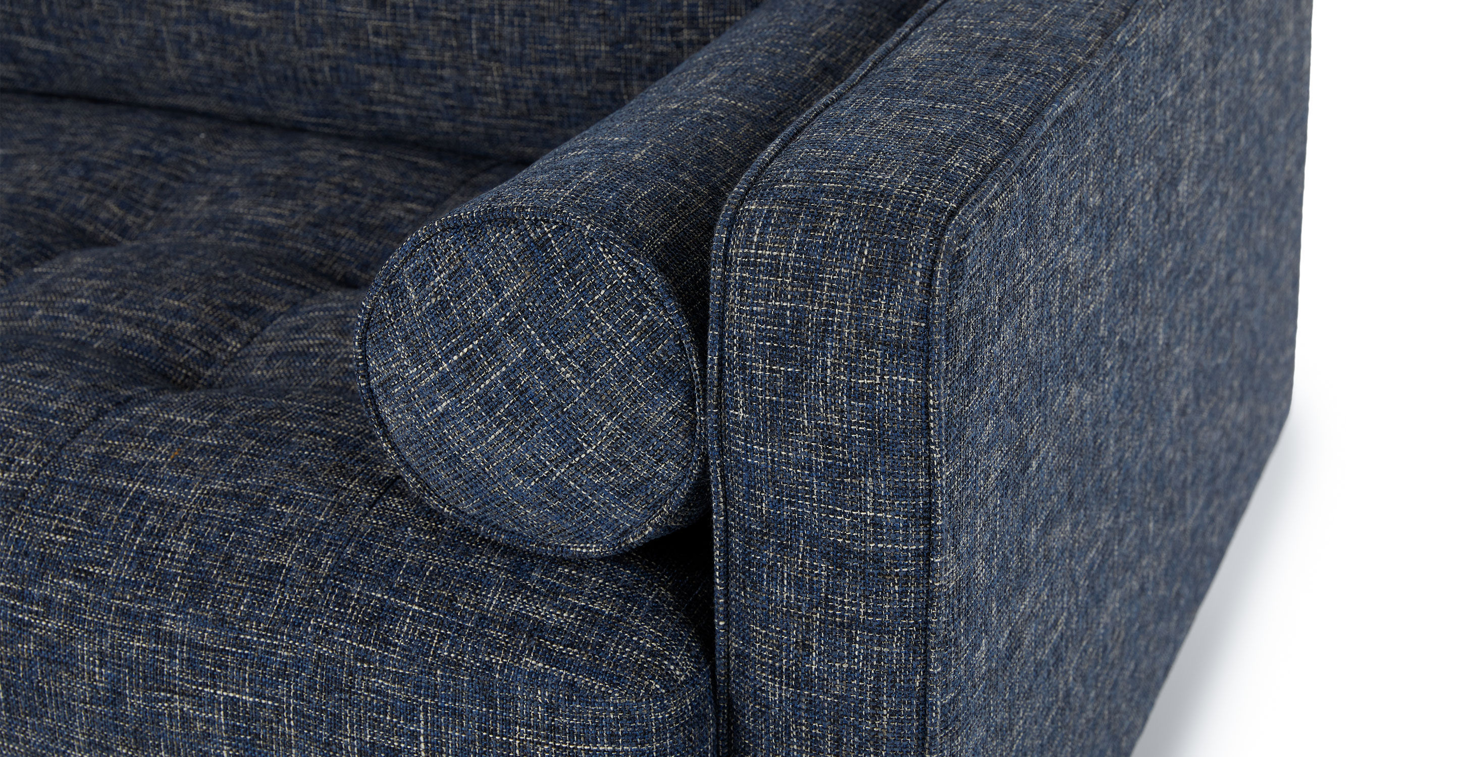 Sven Neptune Blue Left Sectional Sofa thumbnail 6