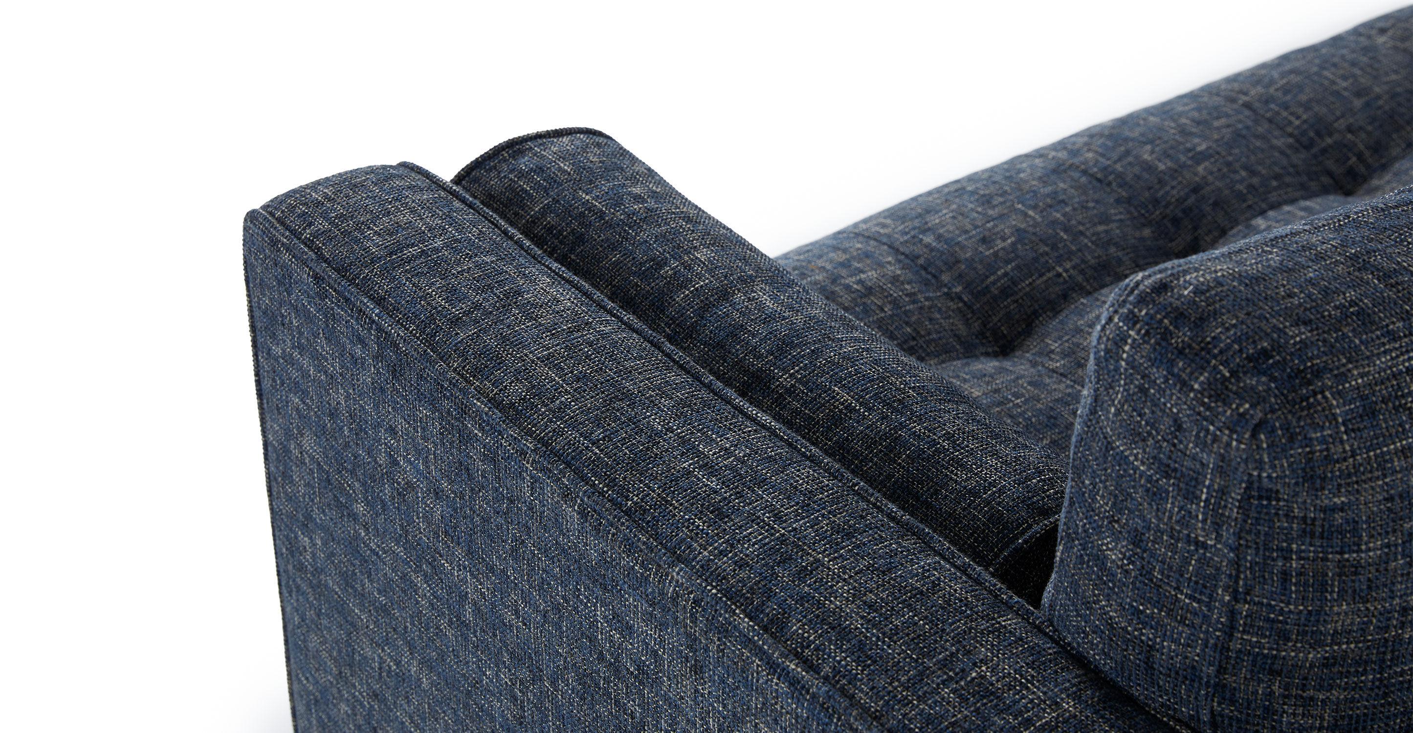 Sven Neptune Blue Left Sectional Sofa thumbnail 7