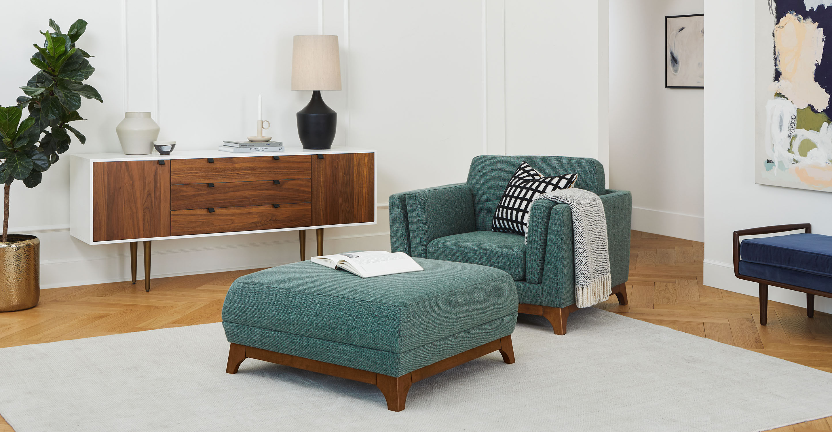 Ceni Aquarius Aqua Armchair thumbnail 2