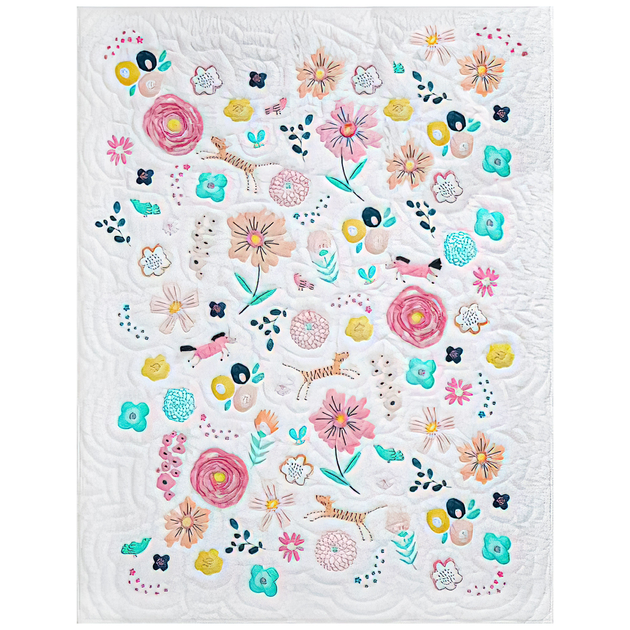 Sasha's Garden Quilt & Shams thumbnail 4
