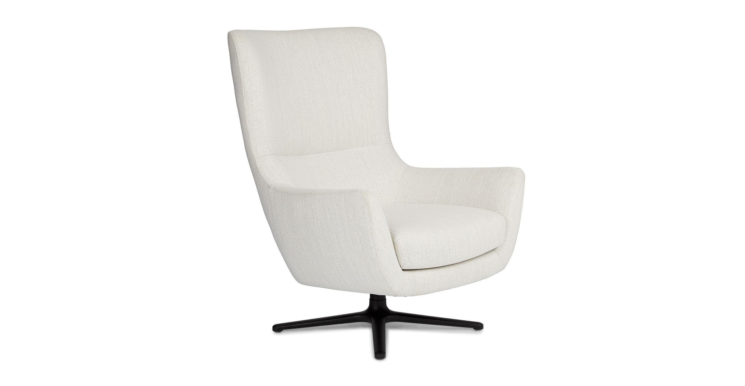 Agga Atelier Ivory Swivel Chair thumbnail 2