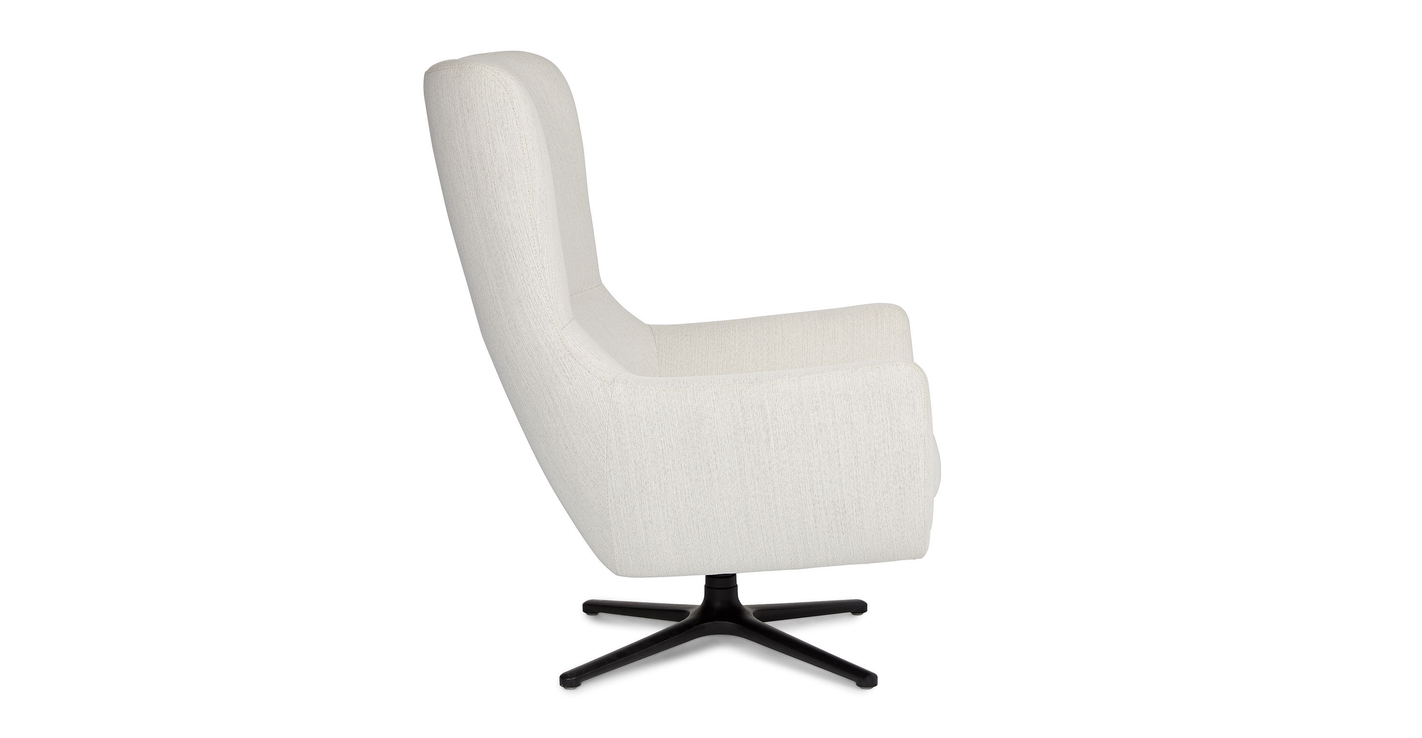 Agga Atelier Ivory Swivel Chair thumbnail 3