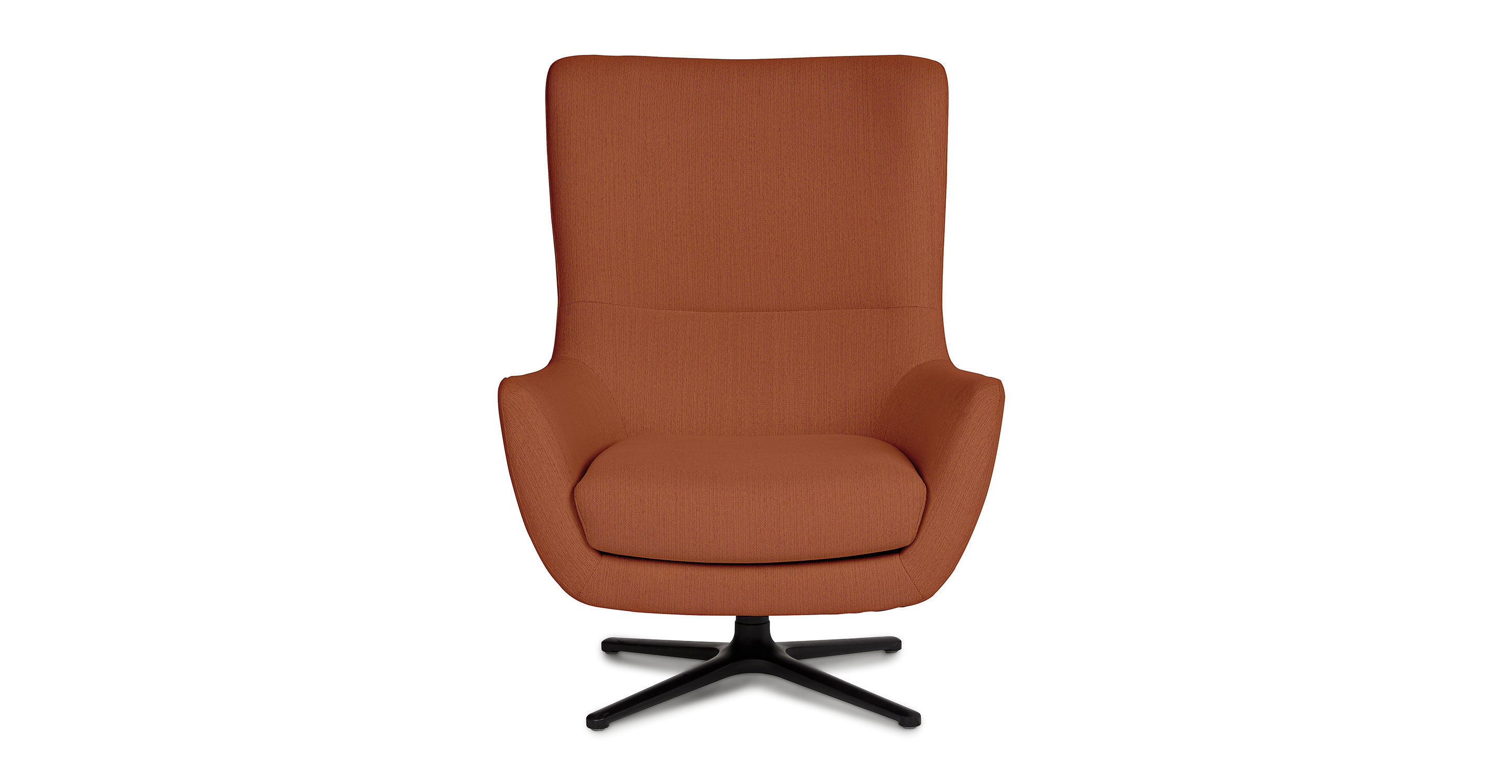 Agga Oriole Red Swivel Chair thumbnail 3
