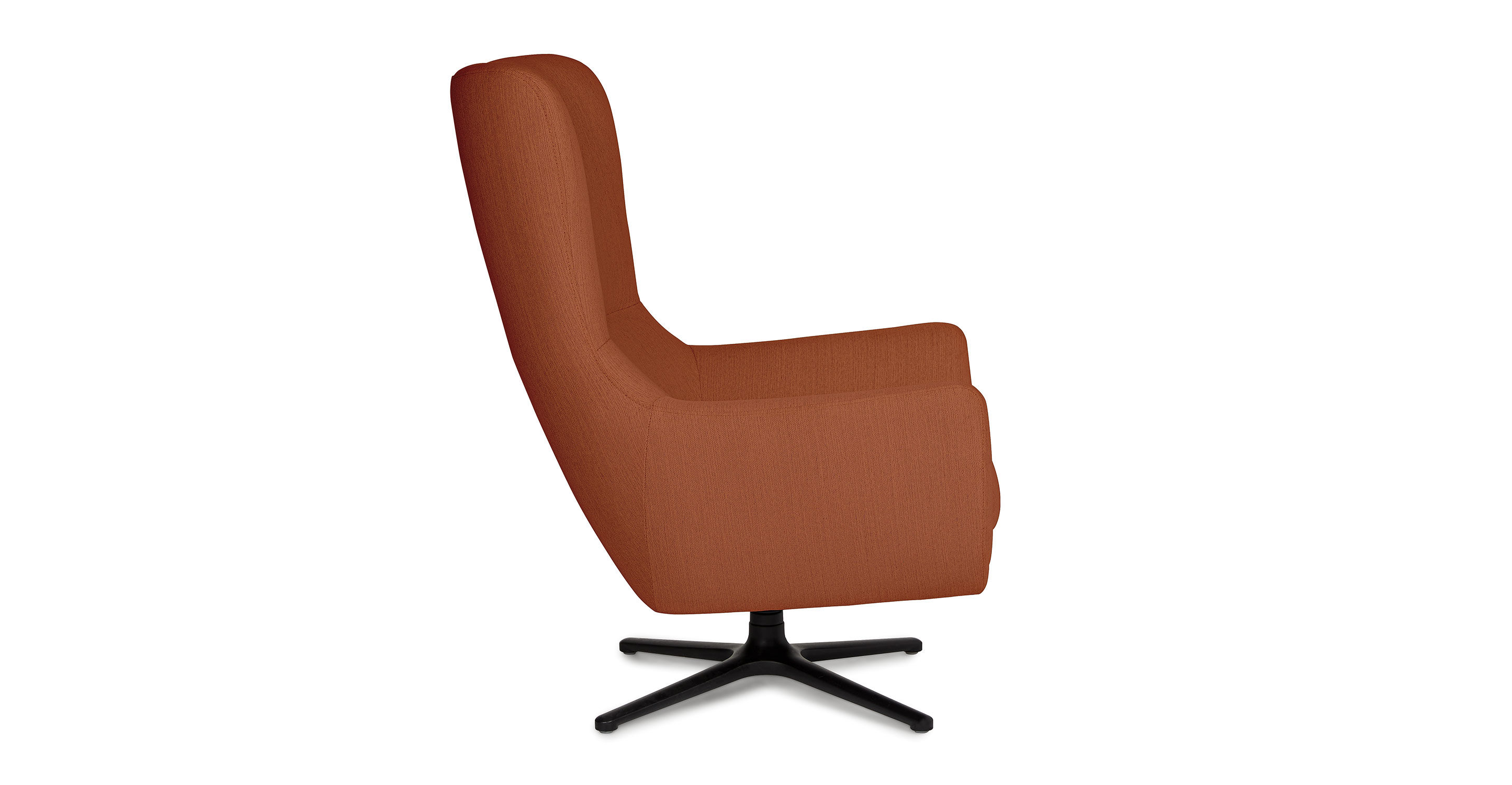 Agga Oriole Red Swivel Chair thumbnail 4