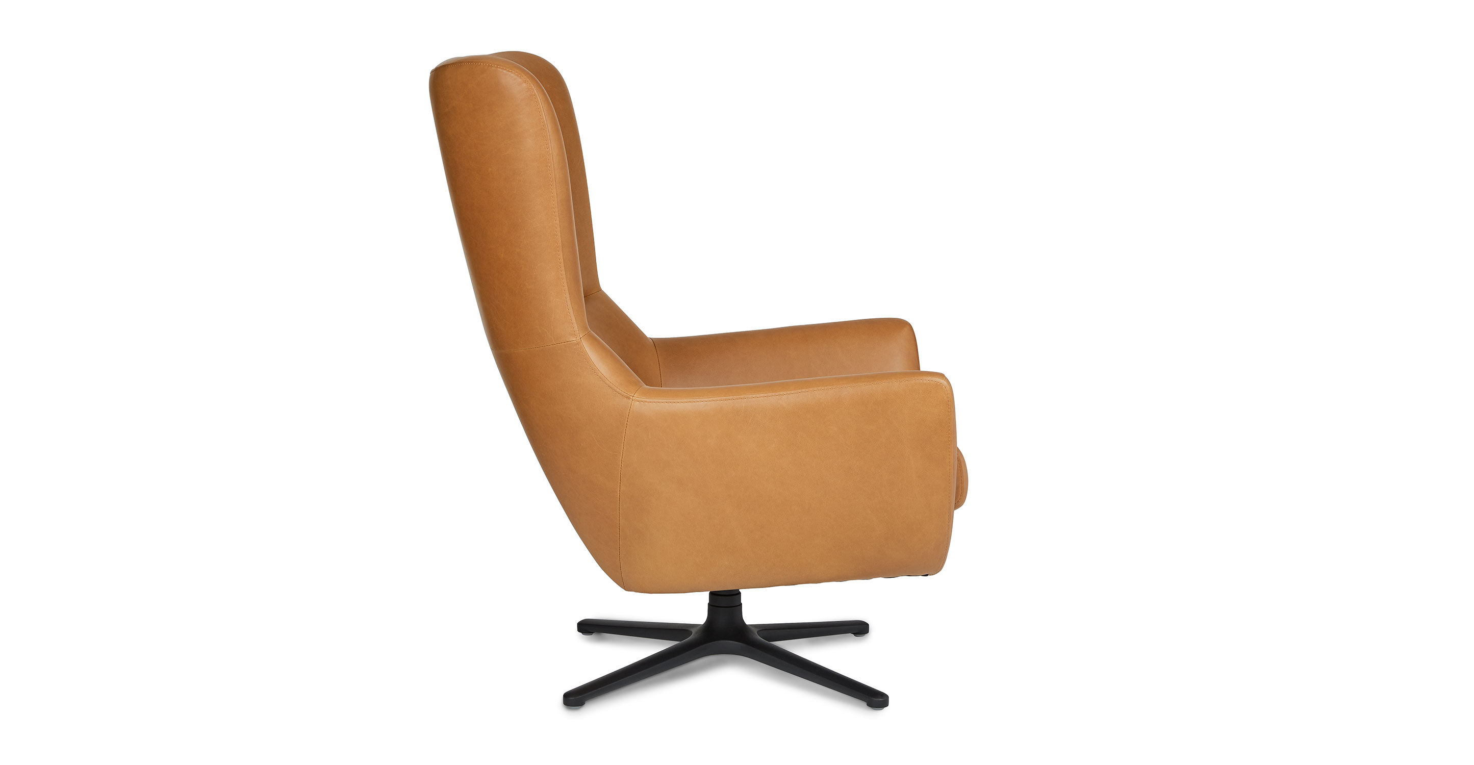 Agga Charme Tan Swivel Chair thumbnail 4