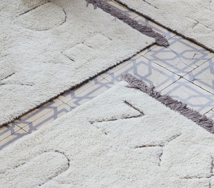 Rugcycled ABC Rug Natural 3'x4'3 thumbnail 2