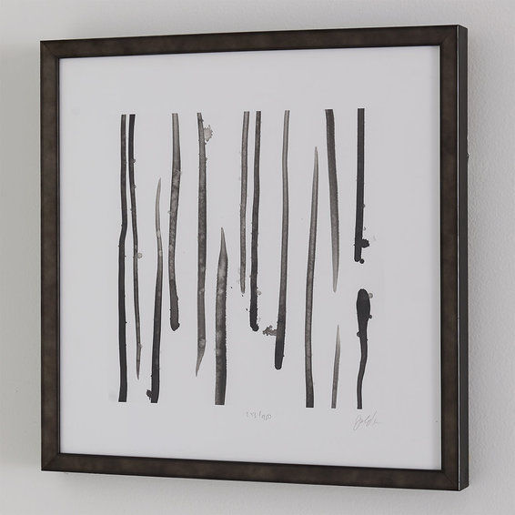 Abstract Print Wall Decor IV With Frame 19"x19" thumbnail 2
