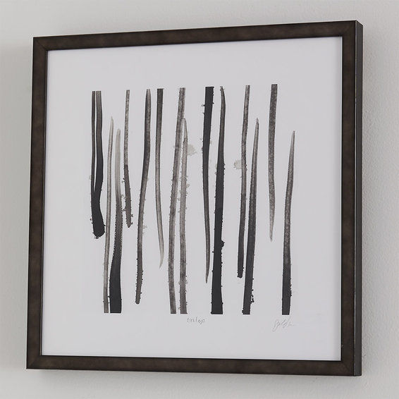 Abstract Print Wall Decor III With Frame 19"x19" thumbnail 2