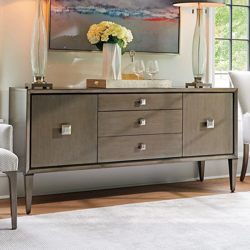 Ariana Wide 3 Drawer Buffet Table thumbnail 4
