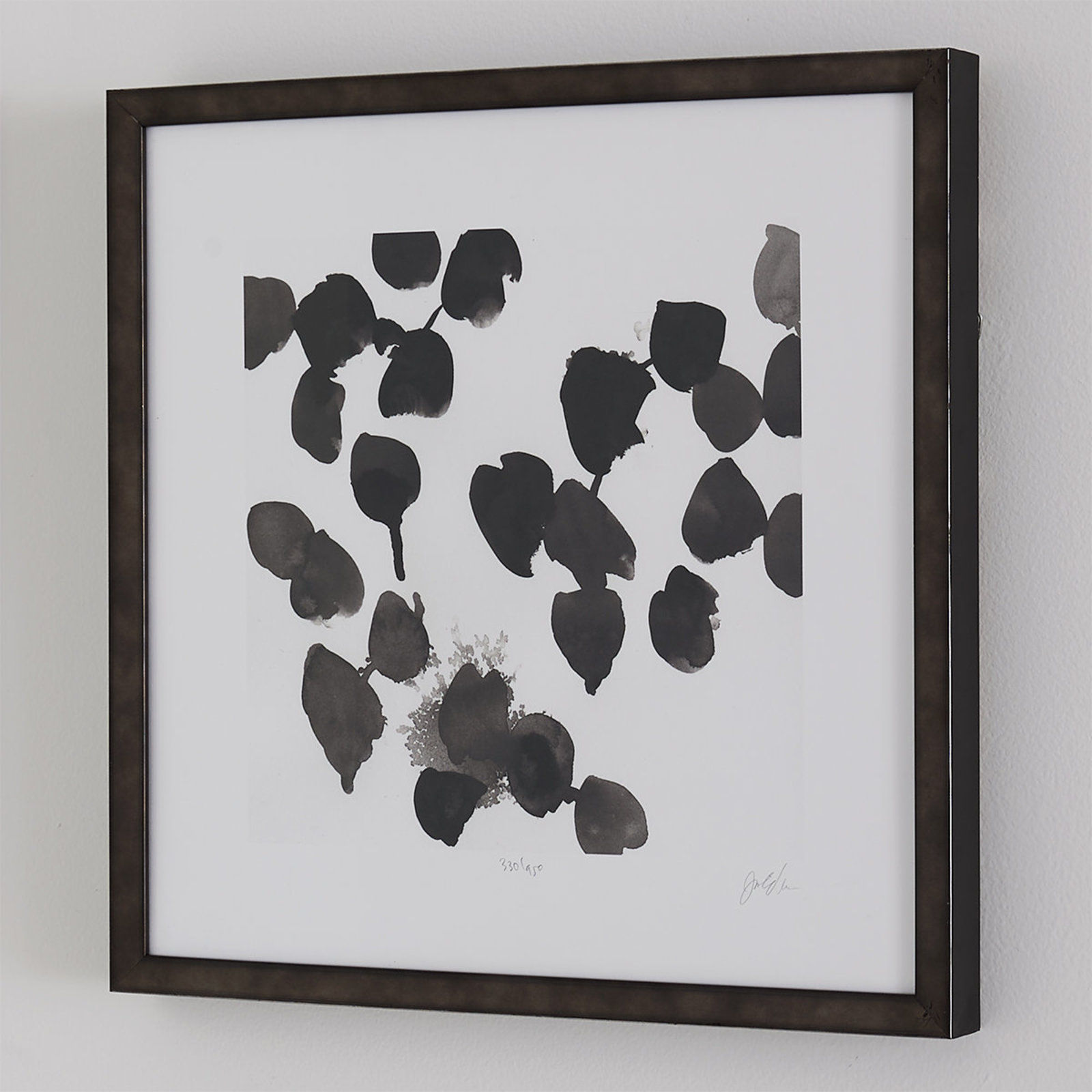 Abstract Print Wall Decor II With Frame 19"x19" thumbnail 2