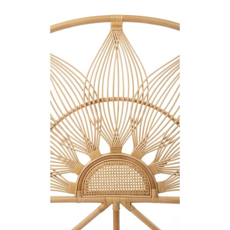 Gafford Wicker Rattan Open Frame Headboard-California King thumbnail 3