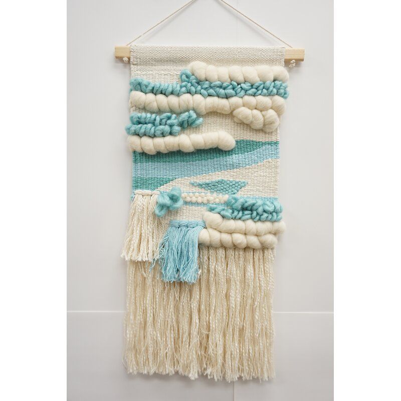 Wool Wall Hanging with Hanging Accessories Included thumbnail 3