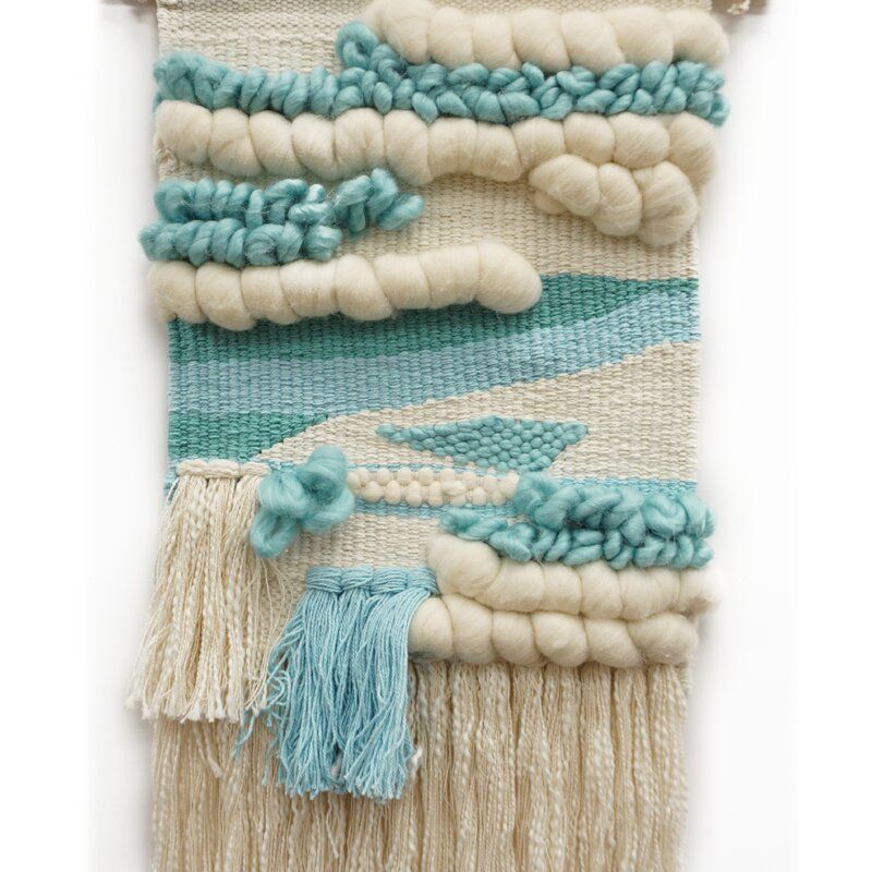 Wool Wall Hanging with Hanging Accessories Included thumbnail 2