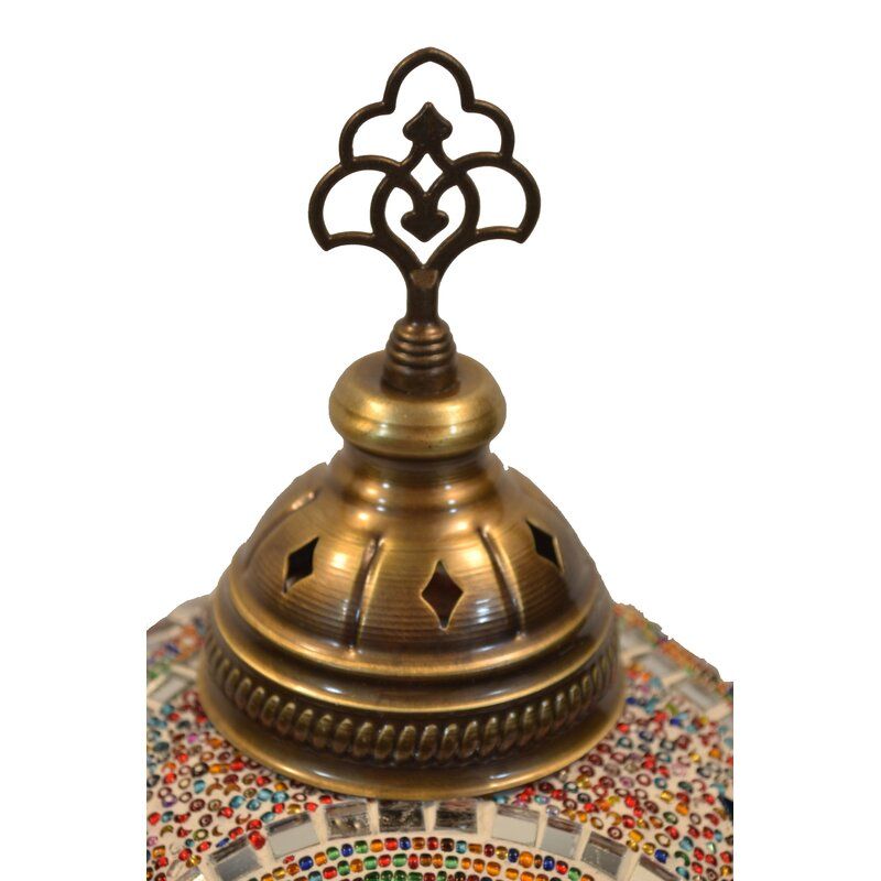 Turkish Lamp Moroccan Style Mosaic Bedside Night Lamp thumbnail 2