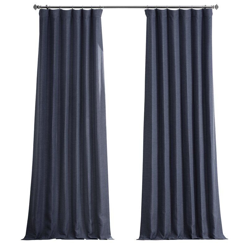 Freemansburg Room Darkening Rod Pocket Single Curtain Panel 108" thumbnail 3