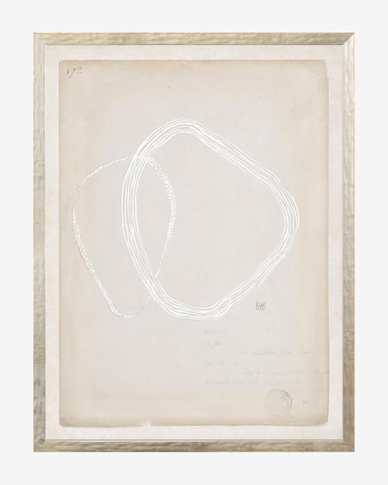 Beige Abstract 1 With Frame 13'' x 17'' thumbnail 2