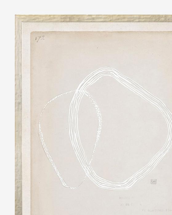 Beige Abstract 1 With Frame 13'' x 17'' thumbnail 4