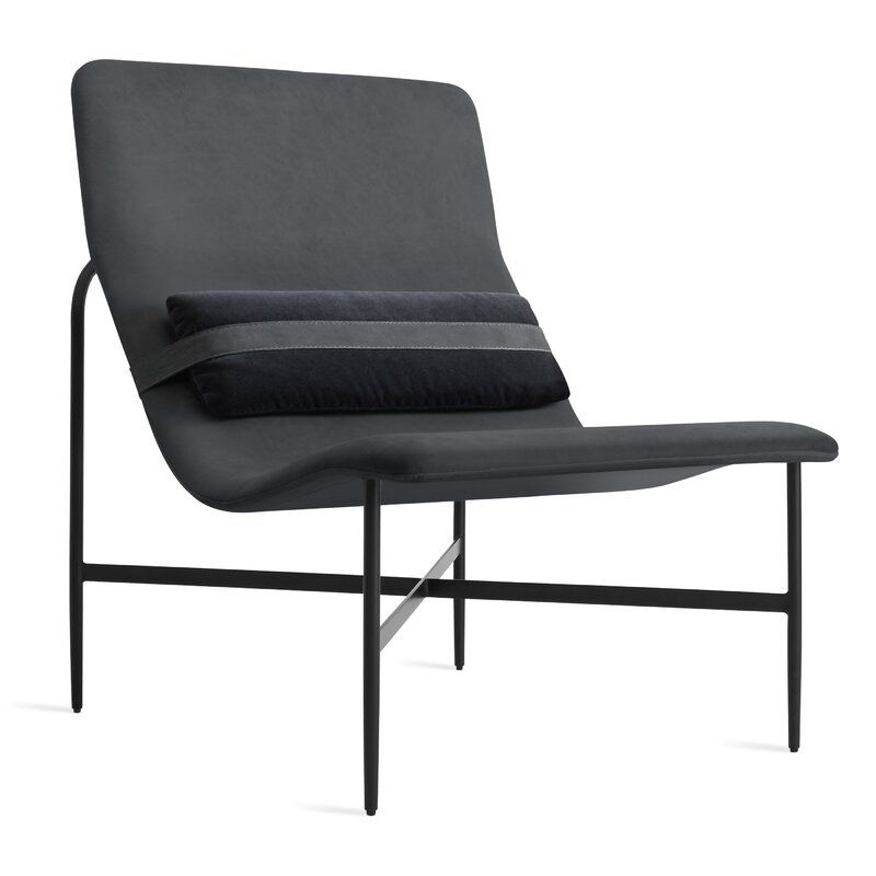 Blu Dot Leather Lounge Chair thumbnail 5
