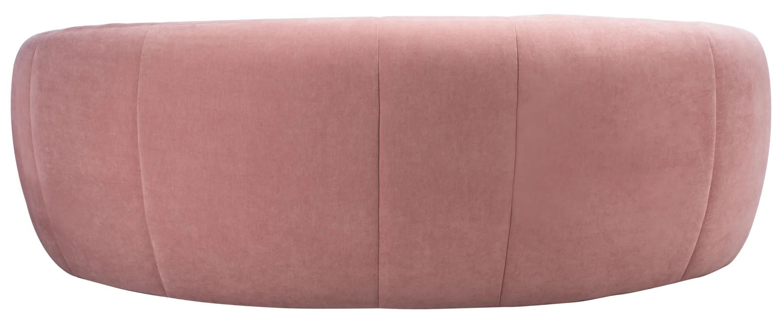 Amanjot Linen Round Arm Curved Sofa thumbnail 6