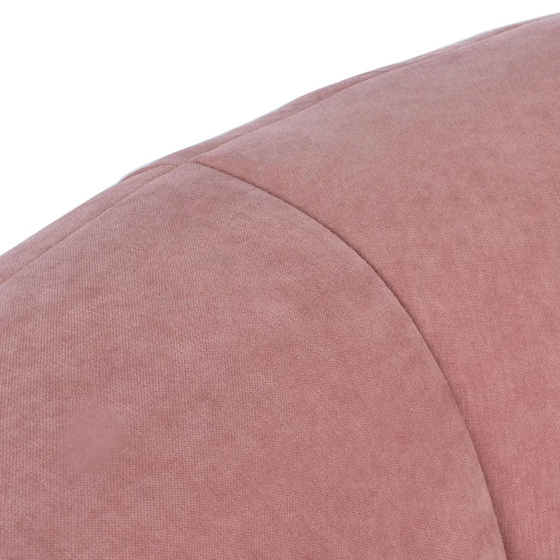 Amanjot Linen Round Arm Curved Sofa thumbnail 5