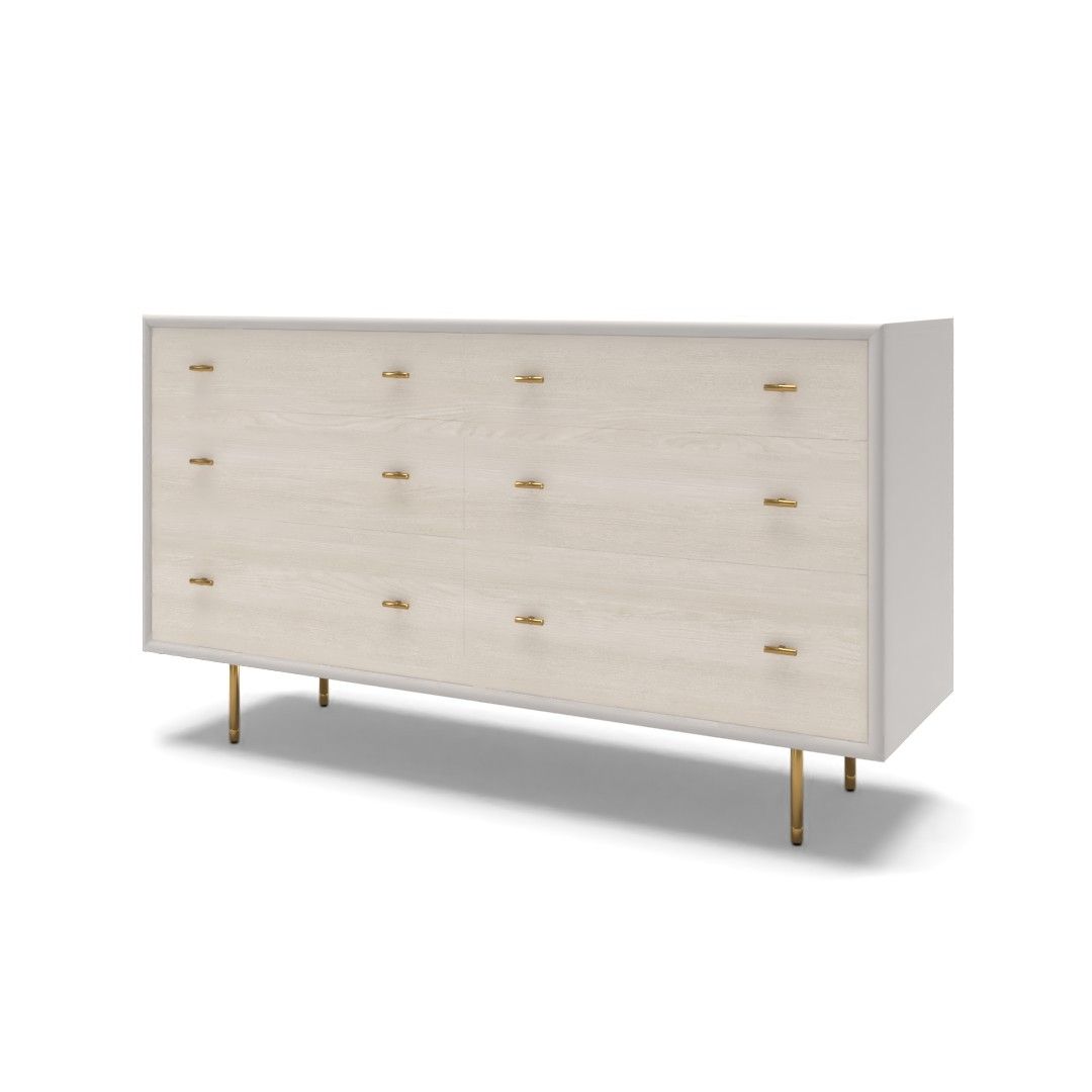 Lacquer Drawer Dresser thumbnail 3