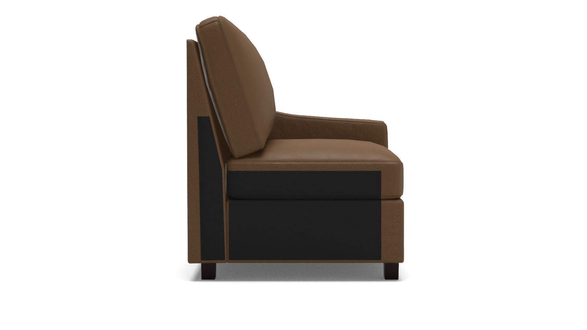 Build Your Own York Slope Right Arm Leather Chair thumbnail 2