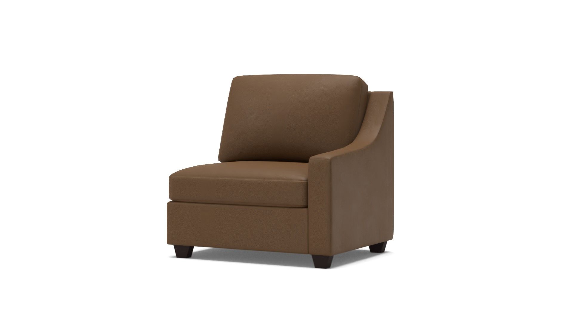 Build Your Own York Slope Right Arm Leather Chair thumbnail 3